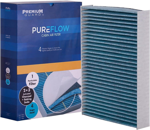 PureFlow Cabin Air Filter PC99052X | Fits 2015-2025 Nissan X-Trail, 2016-2024 Renault Koleos, 2022-2024 Logan, 2014-2020 Nissan Rogue, 2017-2022 R...