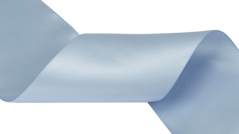 French Blue Satin Ribbon 4 Inch wide x 10 Yds - Large Ribbon Ideal for Bows, Gift Wrapping, Flower Bouquet, and Crafts...