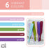 Mad Hungry Spurtle Silicone Set 2-Piece - Kitchen Spatula Spoon Tools for Cooking, Narrow Jar Scraper, Mixing Spoons, Icing Cake & Frosting Knife ...