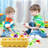 Easter Matching Eggs Connect Eggs Carton Toys Gifts for 1 2 3 Years Old Kids Toddler Baby Girls Boys Shape Color Egg Play Learn...