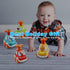 Baby Toy Cars for 1 +Year Old Boy - Toddler Toys Age 2 3 4 Year Old Boy Gifts, Animal Cartoon Press and Go Cars for Toddlers 2-4 Birthday Toys...