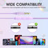 Bulk Wired Earbuds with Built-in Mic 3 Pack Pink Purple Green Multicolor Earphone with Microphone with 3.5mm Aux Jack Cheap Wired Headphone for Gi...