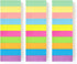 30 Pads 0.6x2 Inch Sticky Notes Flags Tabs Page Markers 10 Bright Color Sticky Index Tabs Page Flags 80 Sheet/Pad...