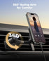 Universal Socket Car Vent Mount Works with PopSockets, Magnetic Socket Phone Holders for Car Air Vent, Hands Free Car Phone Mount Fits All Phones ...
