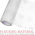 Artibetter Christmas Snowflake Tulle Roll Glittering Organza Gauze Ribbon 15cm 10Yards (White)...