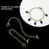 Junkin 20 Pieces Chain Bracelets Stainless Steel Link Bracelet Round Link Chain Bracelets with OT Toggle Clasp Jewelry Bracelet Making Chain for W...