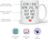 YouNique Designs 1 Year Anniversary Coffee Mug for Her, 11 Ounces, 1st Wedding Anniversary Cup For Wife, One Year, First Year, 1st Year (White)...