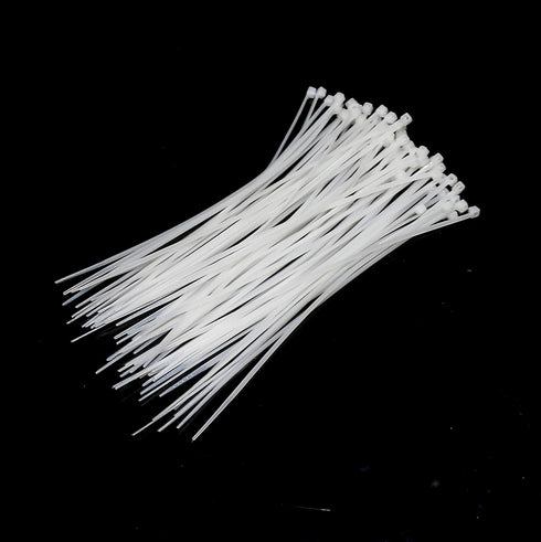 URBEST 1000 Pcs Self Locking Wire Cable Zip, Tie Fasten Wrap 6 Inch Nylon Zip Tie (White)...
