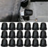 18Pcs Car Brake Bleeder Screw Caps, Grease Fitting Caps, Waterproof Dustproof Rubber Zerk Covers, Car Brake Bleeder Nipple Caps Replacement, Unive...