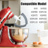 Tilt-Head Flex Edge Beater for KitchenAid 4.5-5 Quart Bowl Stand Mixer Attachment Flat Beater Paddle Mixer Accessory with Silicone Edges Scraper...