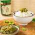 BAILINHOU Sichuan Flame Roasted Diced green chiles sauce asian 8.28oz/235g, chuanwazi green chilis canned imported of china...