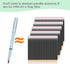 6pcs Everlasting Pencil Unlimited Inkless Pencil,Reusable Everlasting Pen with Eraser and 6pcs Replacement Nibs,Erasable Infinite Pens for Student...