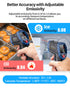 Eventek Infrared Thermometer, -58°F~1112°F (-50°C~600°C) Non-Contact Digital Temperature Gun for Cooking, Pizza Oven, Grill & Engine, Laser Thermo...