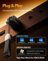 llano USB Bluetooth 5.4 Adapter for PC, Bluetooth Dongle receiver,Driver-Free, Plug & Play for Windows11/10/8.1?for Bluetooth Headphones, Mouse, K...