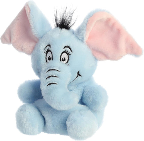 Aurora® Whimsical Dr. Seuss™ Palm Pals™ Horton Stuffed Animal - Magical Storytelling - Officially Licensed - Blue 5 Inches...