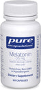 Pure Encapsulations Melatonin 0.5 mg - Natural Sleep Helper for Bedtime - Regulates Sleep-Wake Cycle - 0.5 mg Melatonin - Sleep Supplement* - Vega...