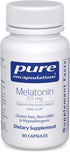 Pure Encapsulations Melatonin 0.5 mg - Natural Sleep Helper for Bedtime - Regulates Sleep-Wake Cycle - 0.5 mg Melatonin - Sleep Supplement* - Vega...