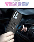 Military Grade Drop Impact for Samsung Galaxy A23 5G Case 360 Metal Rotating Ring Kickstand Holder Armor Heavy Duty Shockproof Case for Galaxy A23...