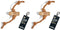 Dog chew Made of Coffee Wood and Coconut Rope - Size Small - 2pack...