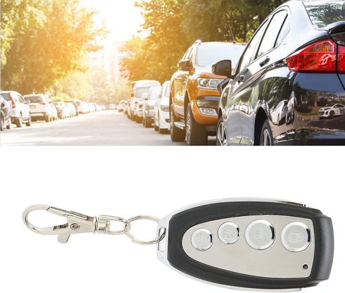 4 Channel Cloning Remote Control, Remote Control Duplicator for Garage Doors, Cars, House Gates and More, Universal Garage Door Opener Remote, Clo...