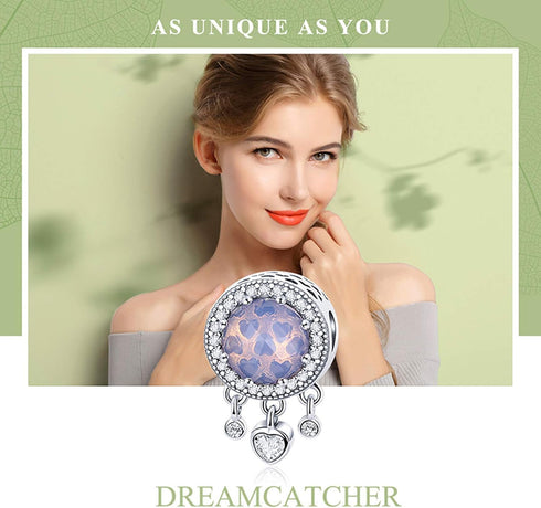 Hutou Birthstone Charm Fit for Charms Bracelet and Necklace Gifts for Women Sparkling Birthstones Zircon Paved...