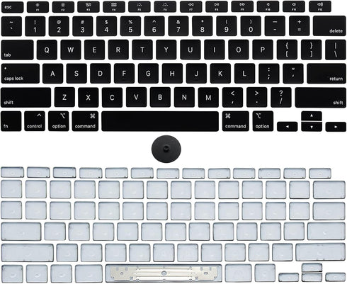 Keyboard Keycaps Keys Cap US Set Replacement for MacBook Air 13" A2337 M1 2020 2021 EMC 3598 Full Keycap with Removal Tool...