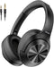Active Noise Cancelling Headphones - Upgraded Deep Bass Wireless Over Ear Bluetooth Headphones, 80H Playtime Noise Canceling Headphones, Comfort f...