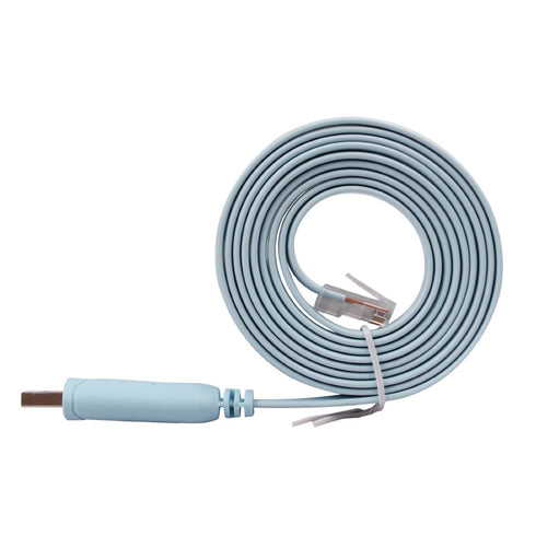 Cisco Compatible Console Cable, 6ft, FTDI USB to RJ45 / Windows 7, 8 / Vista/MAC/Linux / RS232 Switch Router (Type-A)...