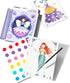 MiDeer Fashion Design Sketchbook with Watercolor Painting, Princess Dress-up Activity Book with Stencils and Stickers, Fashion Designer Kits for K...