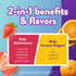 Vitafusion Multi+ Immune Support* – 2-in-1 Benefits & Flavors – Adult Gummy Vitamins with Vitamin C, Zinc, Daily Multivitamins, 90 Count...