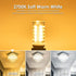 Sailstar G9 LED Bulb Dimmable 2700K Soft Warm White 6 Pack, T4 G9 4W Replacement for 40 Watts Halogen, Ceramic Bi Pin Base, 120V 400 Lumen 360°Bea...