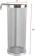 4 X 10 Inch Hop Spider 300 Micron Mesh Stainless Steel Hop Filter Strainer Hopper for Home Brewing Beer Tea Kettle (4"X10")...