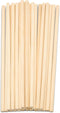 Wooden Dowel Rod, 3/8 Inch x 12 Inch Wood Dowels, Pack of 25 Wooden Dowels for Crafts, Unfinished Hardwood Wooden Dowels Rods, Strong Wood Rod Dow...