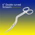 6 Inch Double-Curved Machine Embroidery Scissors from ThreadNanny...