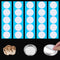 50pcs Synthetic Filter Paper Stickers, 84mm Diameter Adhesive Filter Discs 0.3 µm Wide Mouth Mason Jar Lids Filter Patch for Mushroom Cultivation...