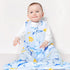 david's kids 100% Cotton Baby Sleep Sack 0-6 Months, Soft Baby Wearable Blankets with 2-Way Zipper, 2 Pack Comfy Sleeping Bags for Infant Newborn ...
