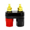Conext Link 2 pcs Speaker Amplifier Terminal Binding Post Dual 2 Way Banana Plug Jack ?16906?...