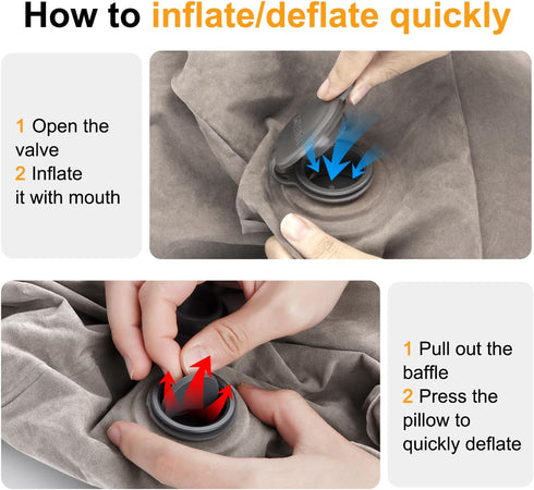 Inflatable Travel Foot Rest Pillow, Kids Airplane Bed, Adjustable Height Leg Pillow for Air Travel, Make a Flat Bed for Kids and Toddlers, Great f...
