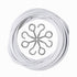 2 Pack 3 Meter White Curtain Wire, Plastic Coated Window Curtain Wire with 8 Pairs of Screw Eyes and Hooks...