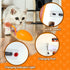 BABORUI Upgraded Cat Interactive Toy, Remote Control Mouse Toy, Automatic Cat Mouse Toys with Feathers, Moving Smart Cat Toy Car for Indoor Cats, ...