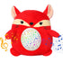 Baby Sleep Soother Happy Fox - Toddler Portable Sound Machine with Night Light Projector - Plush Toy Crib Soother with Music and Lights to Aid Sle...