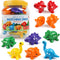 Matching Letters Dinosaur Toy, Double-Sided ABC Letters Dinosaur Match Game Preschool Fine Motor Toy with Uppercase Lowercase Alphabet, Educationa...