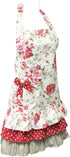 Wrapables Mother and Daughter Ruffles and Roses Apron for Baking, Cooking & Crafts...