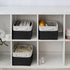 TheWarmHome Storage Bins for Shelves - 1 Pack 13.8x9.7x6.7 inch Storage Basket for Organizing for Closet Organizer Cubes Laundry Cloth Nursery (Wh...