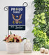 Proud Family Sailor Garden Flag - Armed Forces Navy USN Seabee United State American Military Veteran Retire Official - House Decoration Banner Sm...
