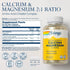Solaray Calcium and Magnesium AAC Capsules, 180 Count (Packaging may vary)...