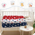 YeeJu Patriotic Throw Blanket for Baby Small 4th of July Memorial Day Fourth of July Blanket for Toddler Swaddle Soft Fleece Blanket Red White Blu...