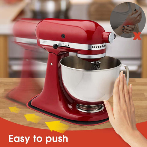2 Pack Sliding Mat for Kitchenaid Mixer Stand Mixer Slider Mat Compatible with Kitchenaid 4.5-5 QT Stand Mixer, AirFryer, Other Small Appliances,1...
