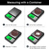 Pocket Scale, 1000g x 0.01g Precision Gram Scale, Small Digital Scale Grams Ounces Grains, Kitchen Scale, Jewelry Scale for Gold, Gem, Coffee, Her...