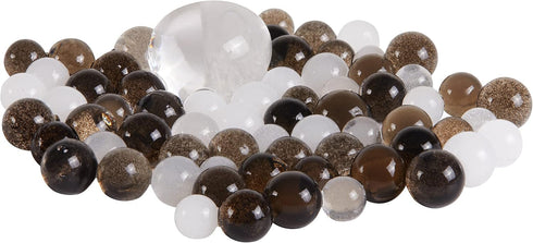 Aqueon Pure Betta Beads, Black & White...